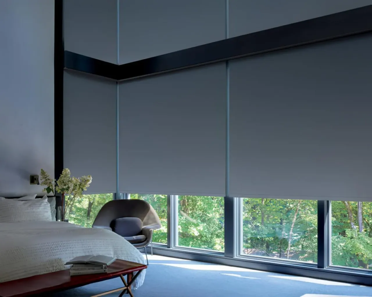 Roller Shades, custom project by Custom Fabric Creations in St. Petersburg, FL