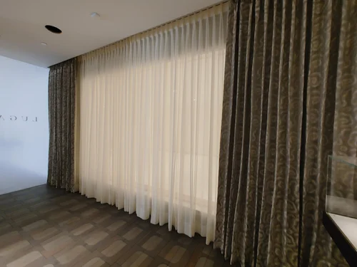 Custom Curtains, Custom-sewn curtains tailored to the window height and hardware for a polished hang. By Custom Fabric Creations, St. Petersburg, FL.