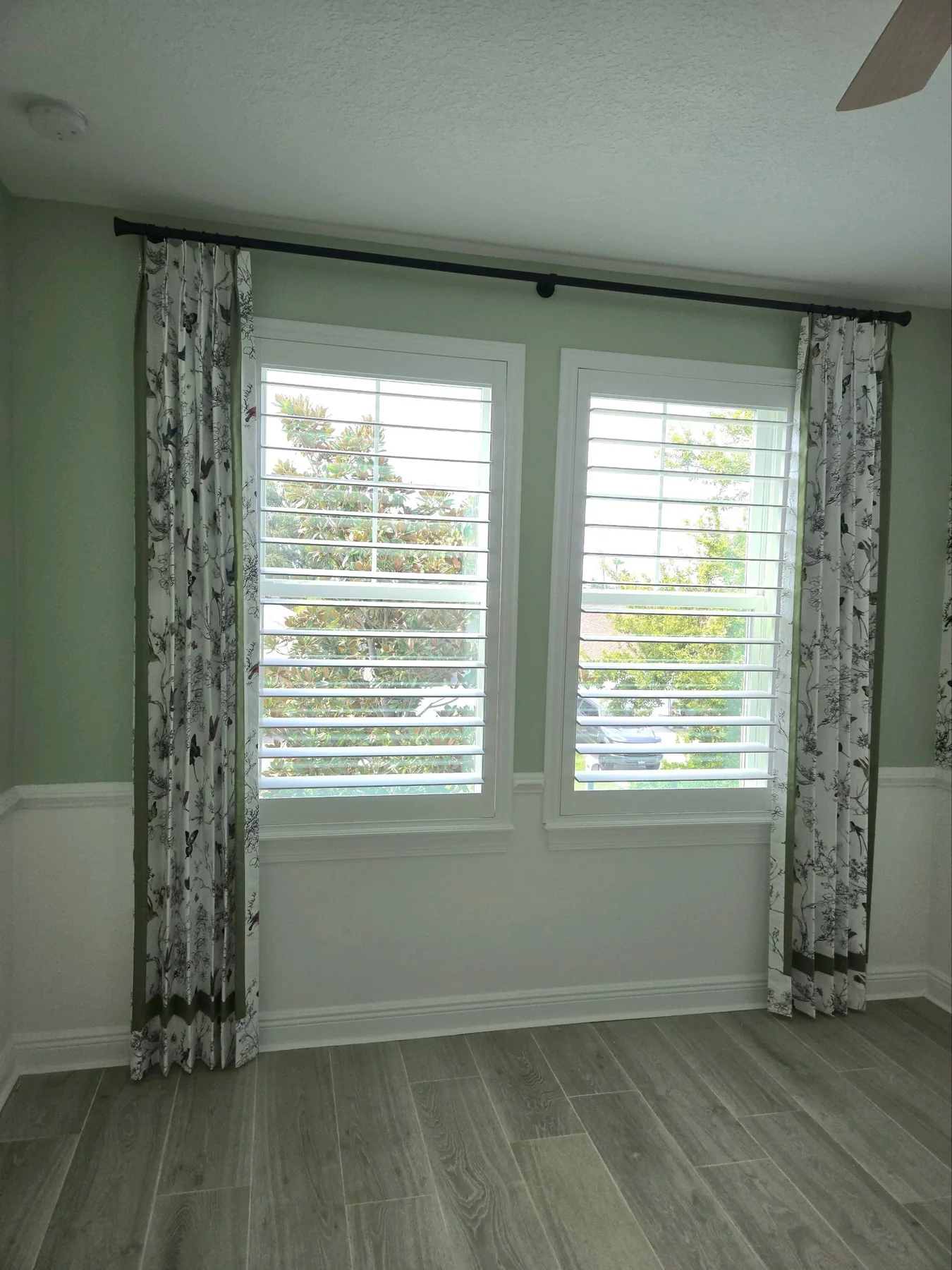 Floor-to-Ceiling Drapery, custom project by Custom Fabric Creations in St. Petersburg, FL